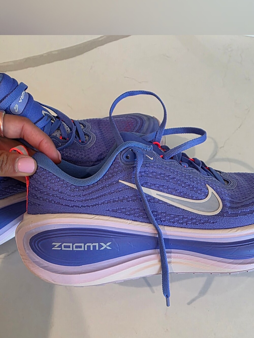 Nike Women’s Vomero Plus Running Shoes - Purple/Pink - Picture 2 of 7